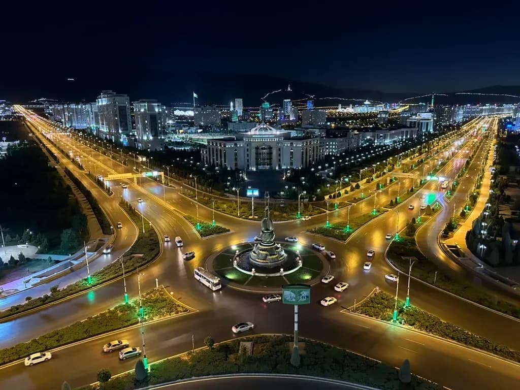 Turkmenistan und seine Hauptstadt Ashgabat - anders modern